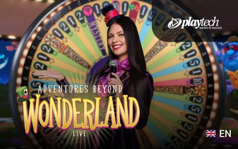 Disfruta de Adventures Beyond Wonderland Live en el casino Pin-Up.