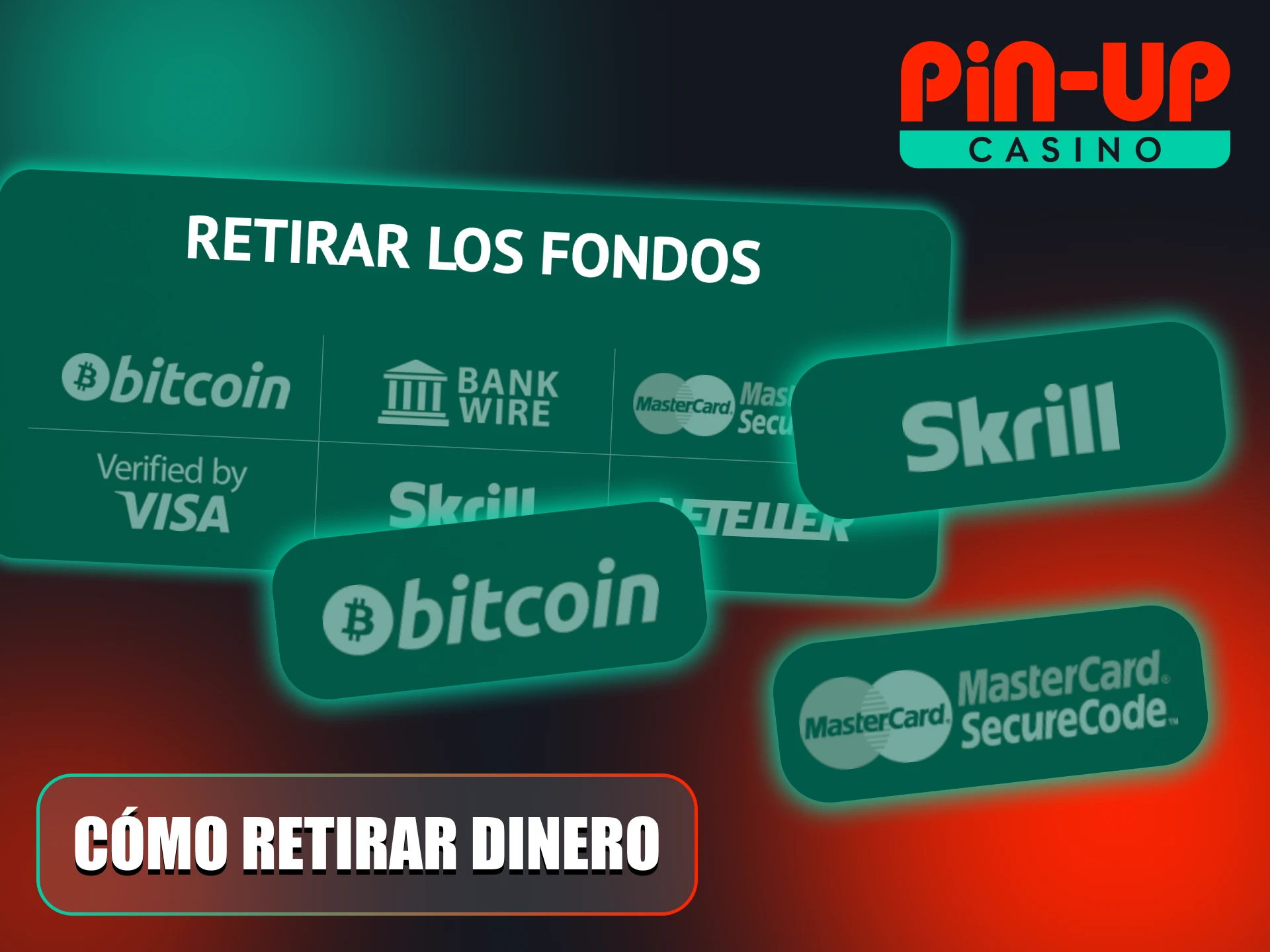 Retirarse del área personal en el programa de afiliados Pin-Up.