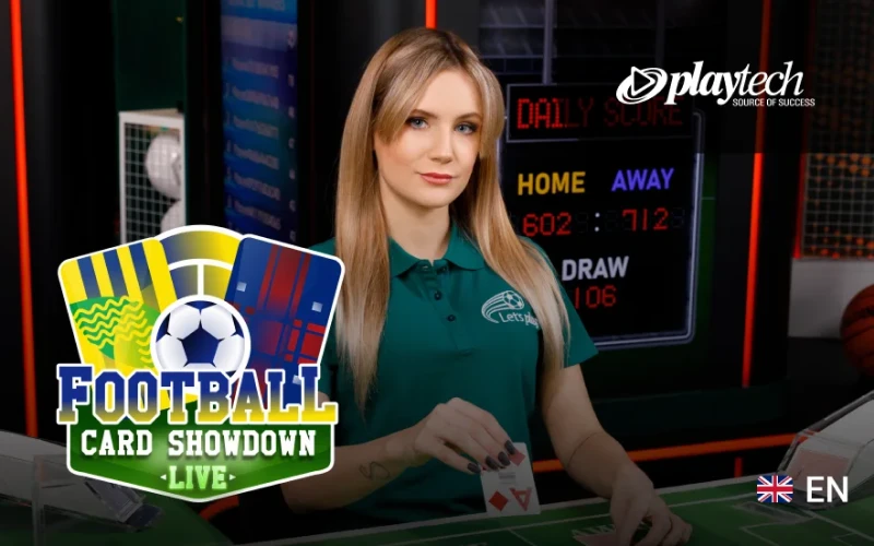 Football Card Showdown Live centrado en los duelos de cartas en Pin-Up.