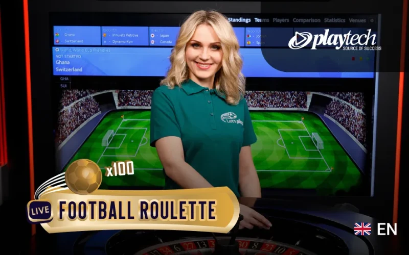 Prueba la Ruleta de Fútbol del proveedor Playtech en Pin-Up.