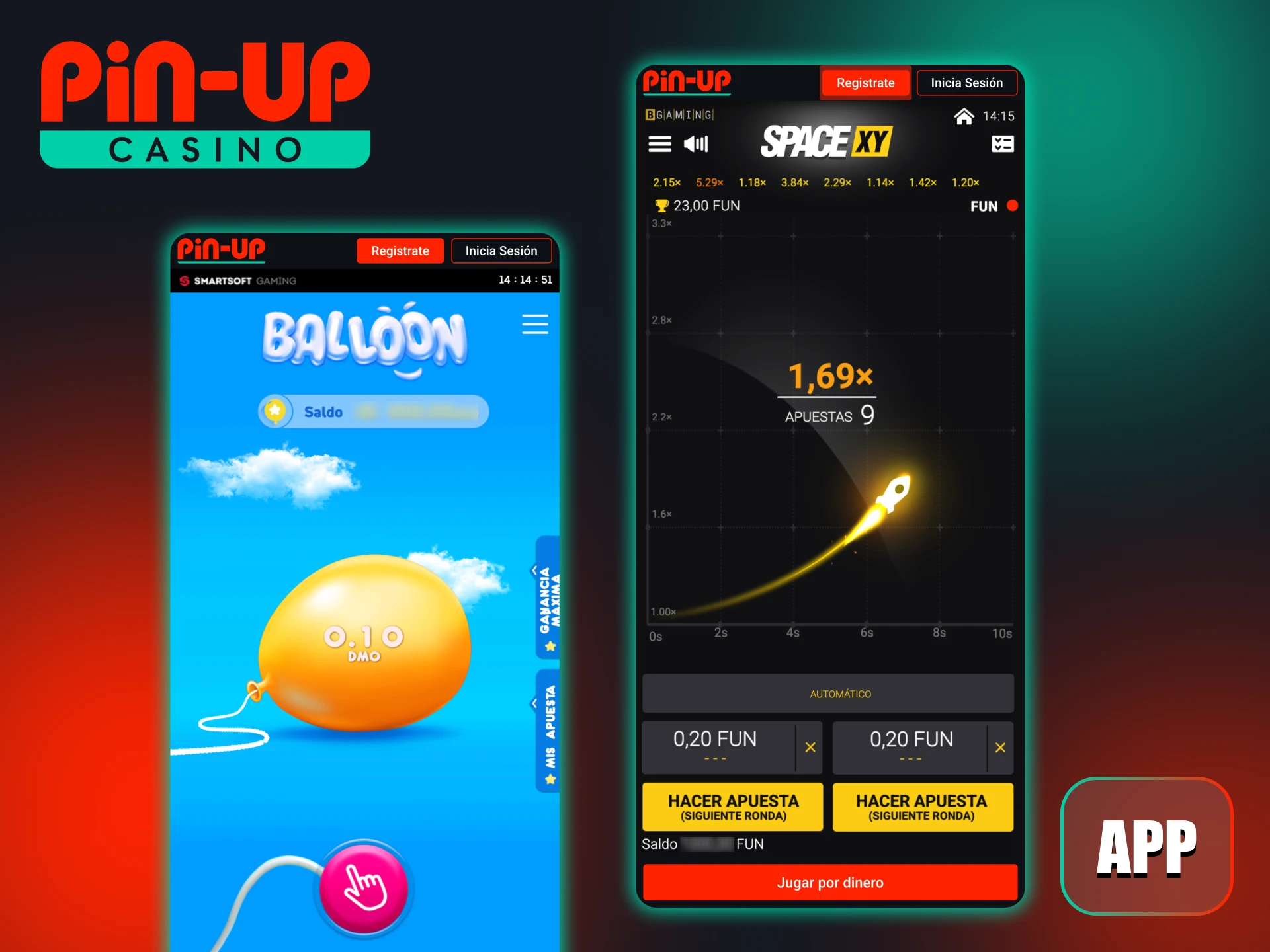 La aplicación Pin-Up lleva los juegos de choque a tu móvil.