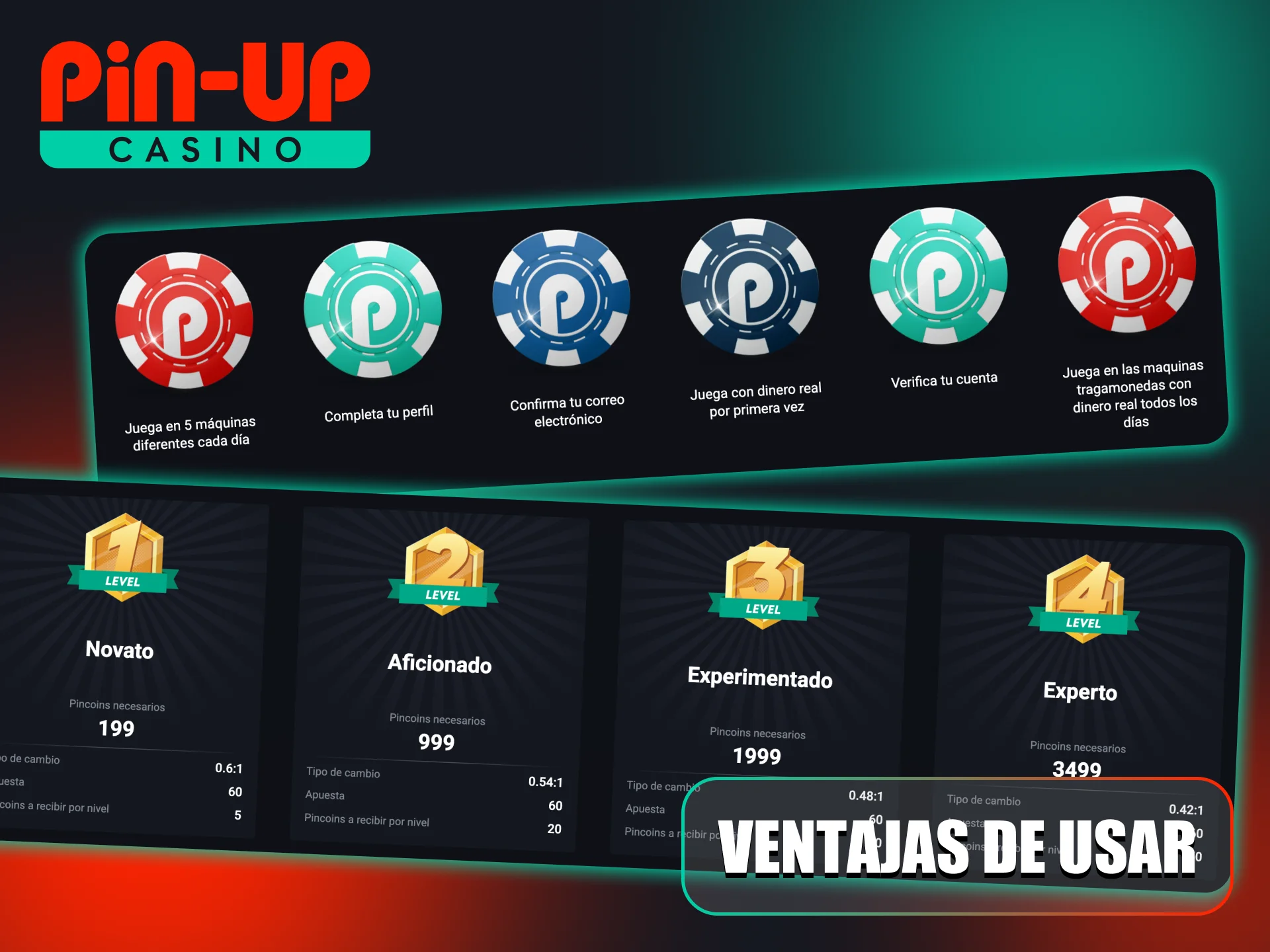 Mejora tu experiencia de juego Pin-Up Pincoins.