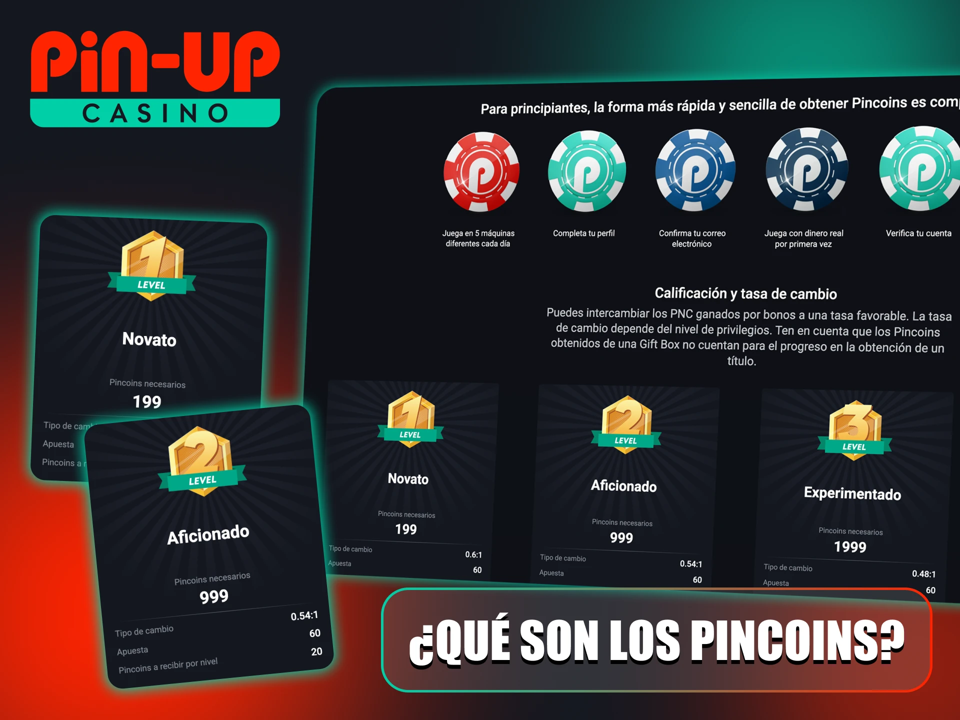 Los Pincoins son la moneda interna de Pin-Up.