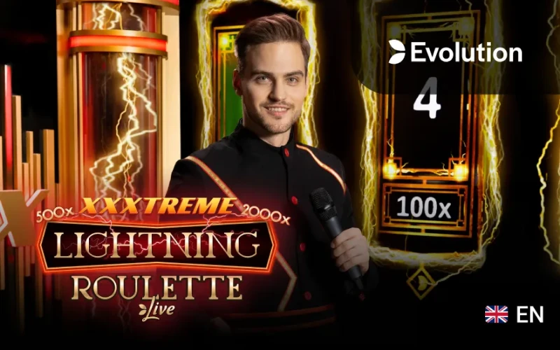 Puedes jugar a la Ruleta Relámpago XXXtreme en Pin-Up Live Casino.
