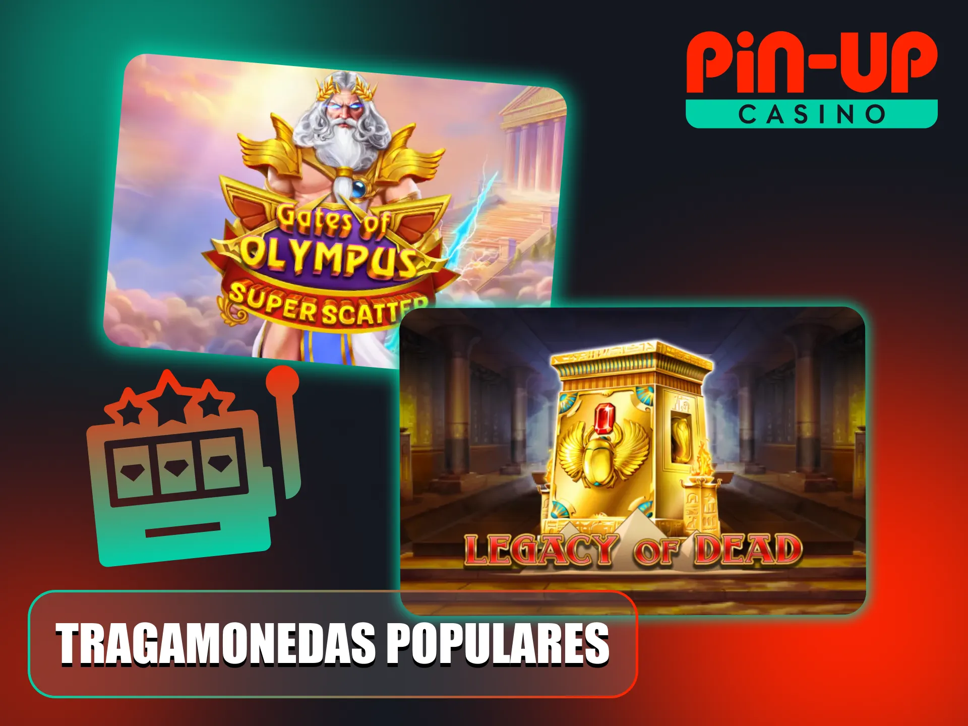 Las tragaperras son el corazón de la plataforma Pin-Up.